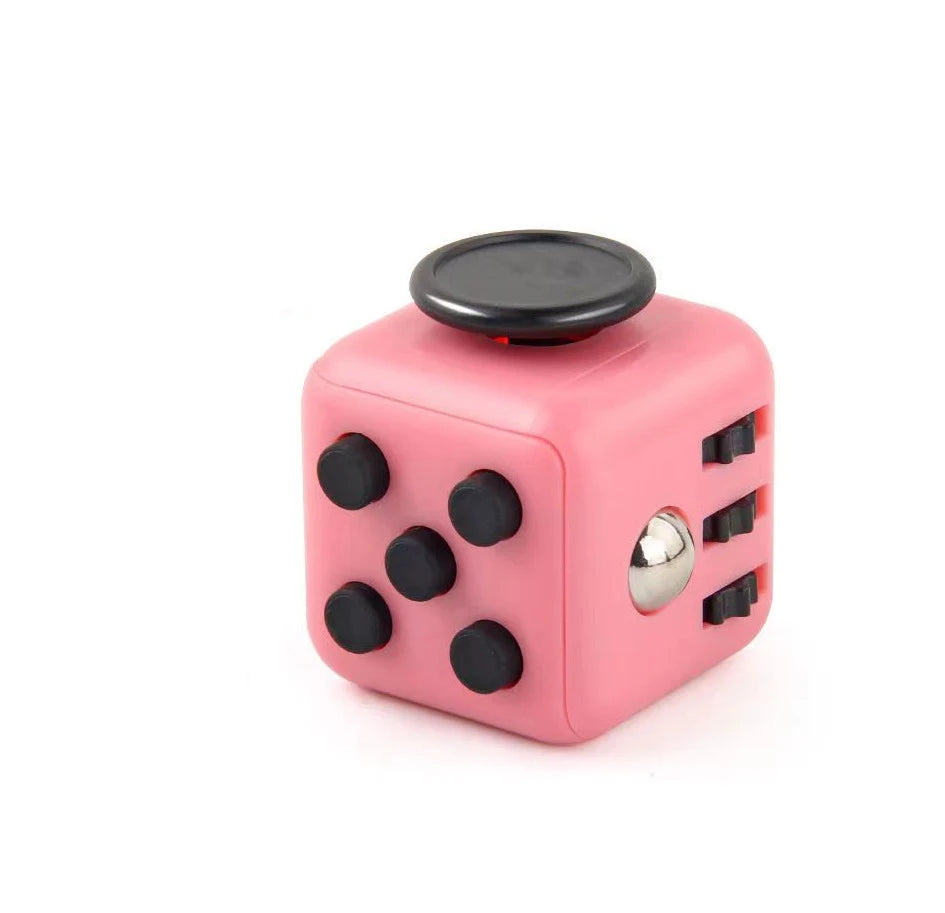 Solid Color Fidget Decompression Dice for Release Stress Autism Anxiety Relieve Adult Kids Stress Relief Anti-Stress Fingertip