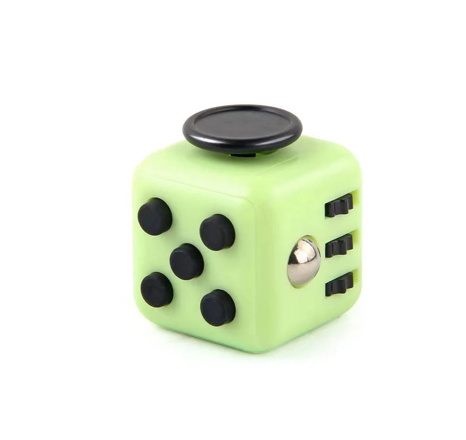 Solid Color Fidget Decompression Dice for Release Stress Autism Anxiety Relieve Adult Kids Stress Relief Anti-Stress Fingertip
