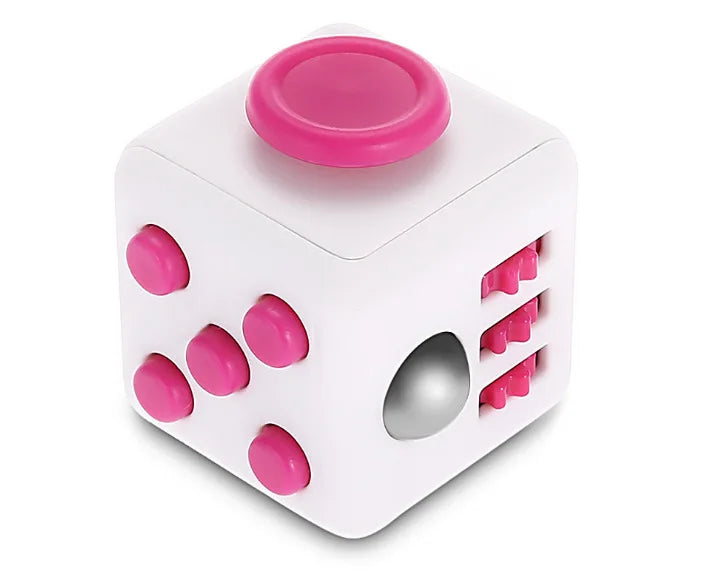 Solid Color Fidget Decompression Dice for Release Stress Autism Anxiety Relieve Adult Kids Stress Relief Anti-Stress Fingertip